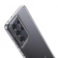 Samsung Galaxy S21 Ultra - Удароустойчив Прозрачен Кейс COSS, снимка 2 - Калъфи, кейсове - 31914110