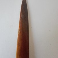 Стар дървен нож за писма., снимка 3 - Антикварни и старинни предмети - 31989949