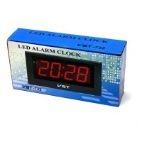 Електронен настолен постоянно светещ часовник с аларма за стая на ток, снимка 6 - Други - 29181868