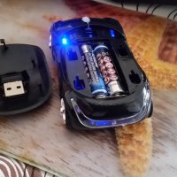 Оптична мишка,LED,2.4GH Безжична кола USB2.0 за компютър и лаптоп, снимка 17 - Клавиатури и мишки - 29186962