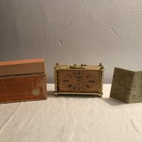 Електромеханичен настолен часовник СЛАВА 5338, снимка 1 - Антикварни и старинни предмети - 39877094
