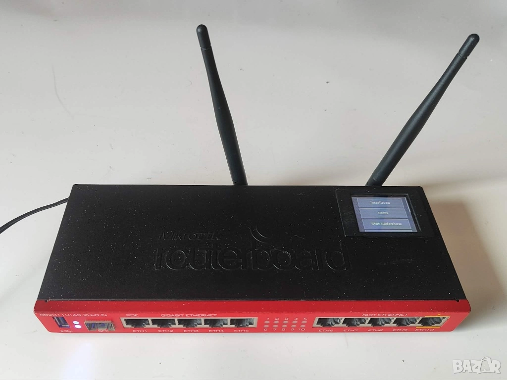 MikroTik RB2011UiAS-2HnD-IN RouterBoard, снимка 1