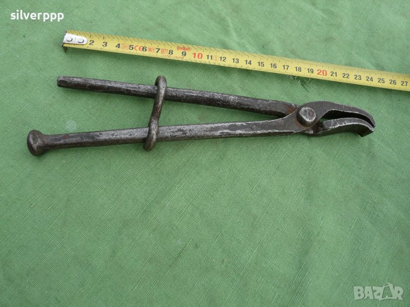  Стари тенекеджийски клещи - 11 , снимка 1