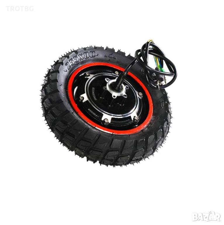 Електромотор за KuGoo M4 / M4 Pro в комплект с 10-инча гума, 500W 48V двигател за тротинетка, снимка 1