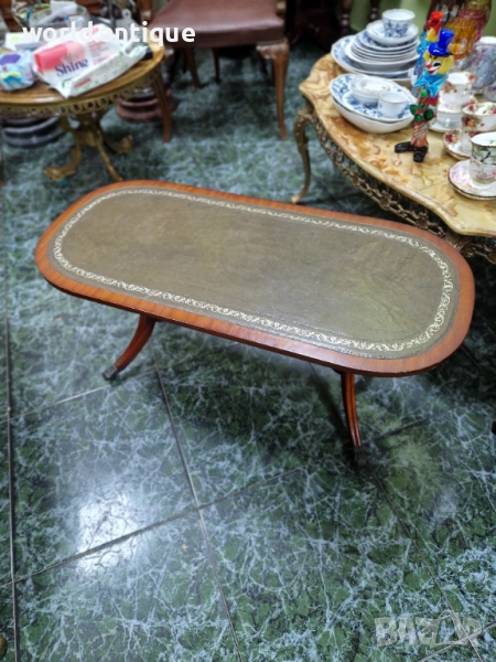Страхотна антикварна английска холна маса , снимка 1