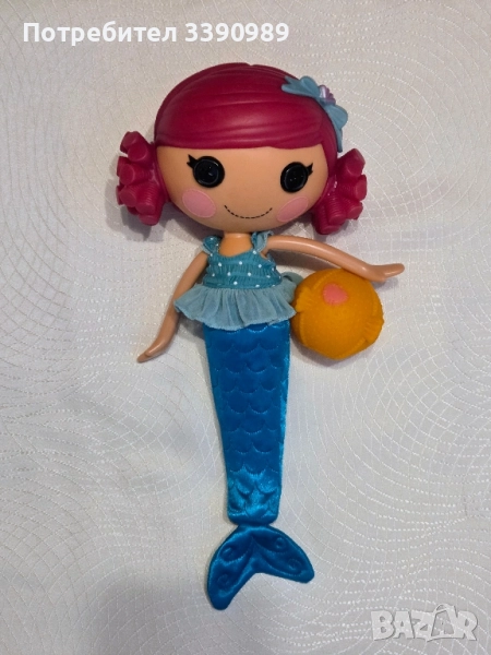 Голяма кукла Лалалупси русалка Lalaloopsy Mermaid 20лв., снимка 1