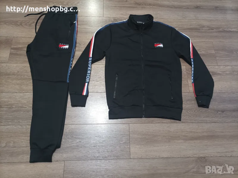 Големи размери екип - черен, снимка 1