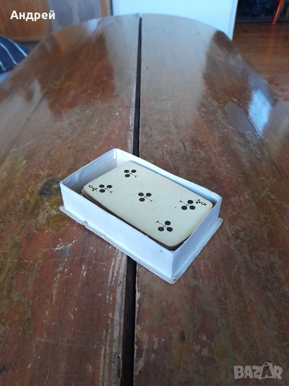 Стари карти за игра #17, снимка 1