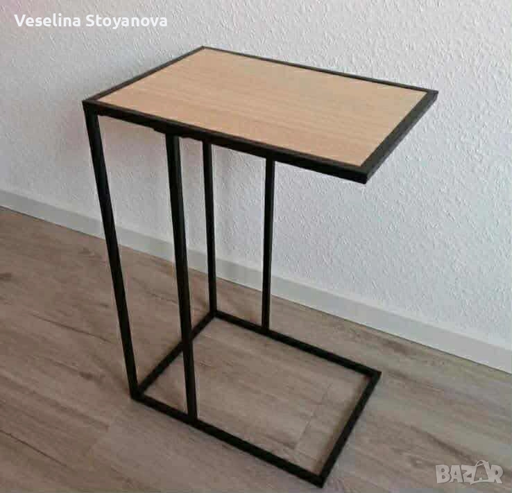 Компактна помощна масичка, която влиза под дивана – удобство на една ръка разстояние, снимка 1