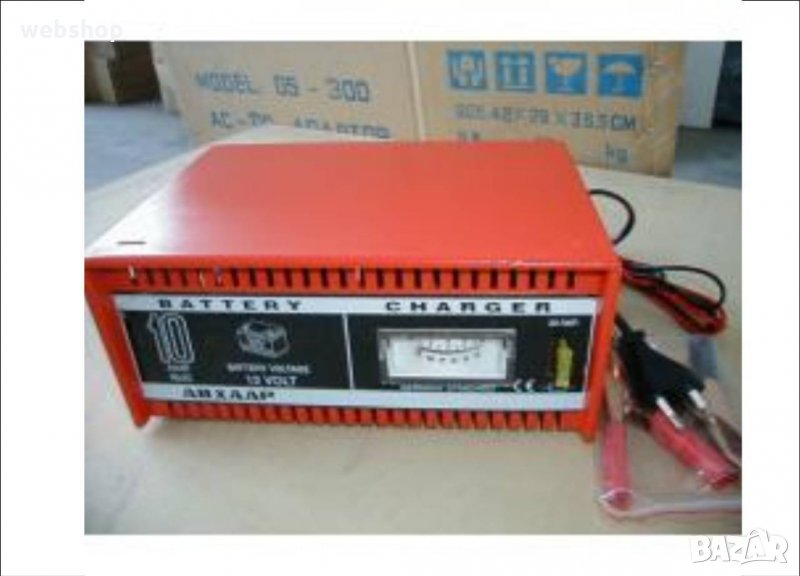 Мрежово комбинирано зарядно DF-1771B за оловни акумулатори 6V/12V 6A, снимка 1