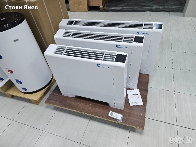 Вентилаторен конвектор 130мм - подов - таванен 5.65 KW, снимка 1