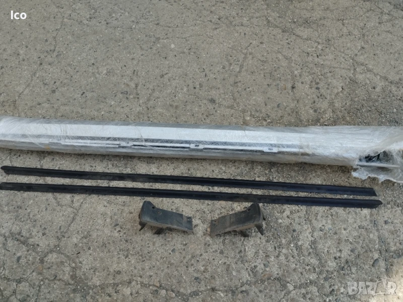 Комплект прагове за Opel Vectra C сиви, снимка 1