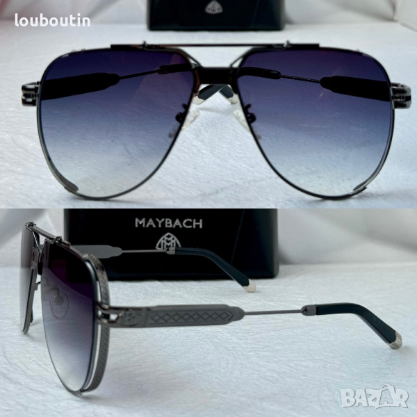 Maybach 2024 мъжки слънчеви очила маска 2 цвята, снимка 1