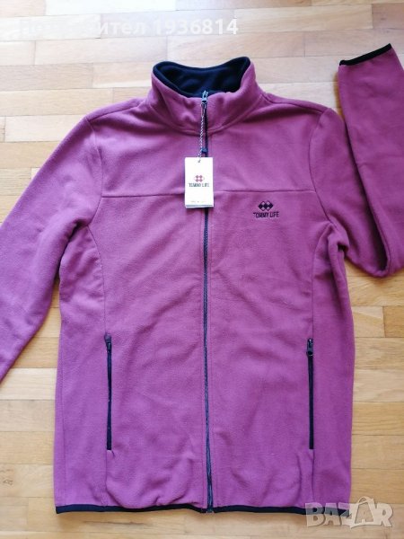 Нов поларен суичър с етикет, снимка 1