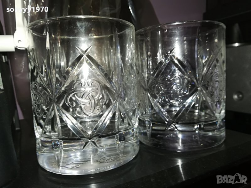 SOLD OUT-ЧАШИ ЗА УИСКИ 2БР DEWARS 1811221642, снимка 1