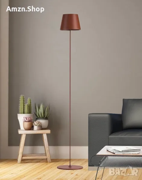 V-TAC LED подова лампа безжична акумулаторна регулируема височина лампион трапезна лампа , снимка 1