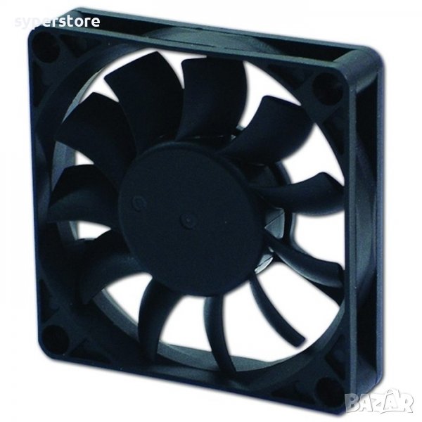 Вентилатор за компютър 70 x 70 x 15mm, Evercool Fan 7cm, 3pin, 3500rpm, EC7015M12EA ММ SS300316, снимка 1