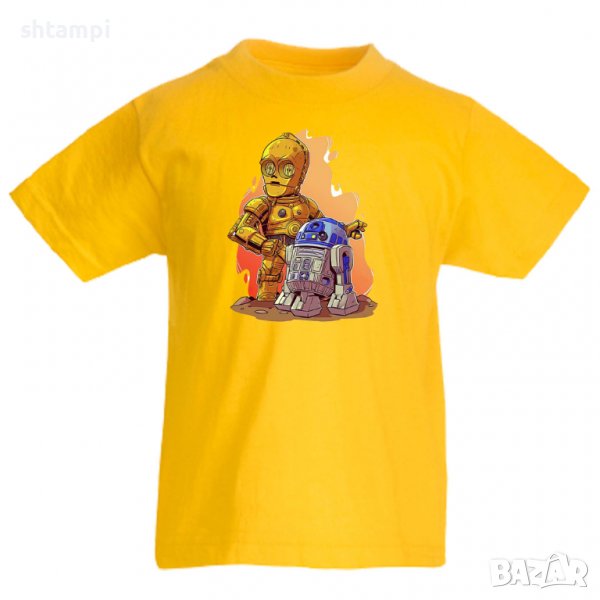 Детска тениска Star Wars R2-D2 & C3PO Star Wars,Игра,Изненада,Подарък,, снимка 1