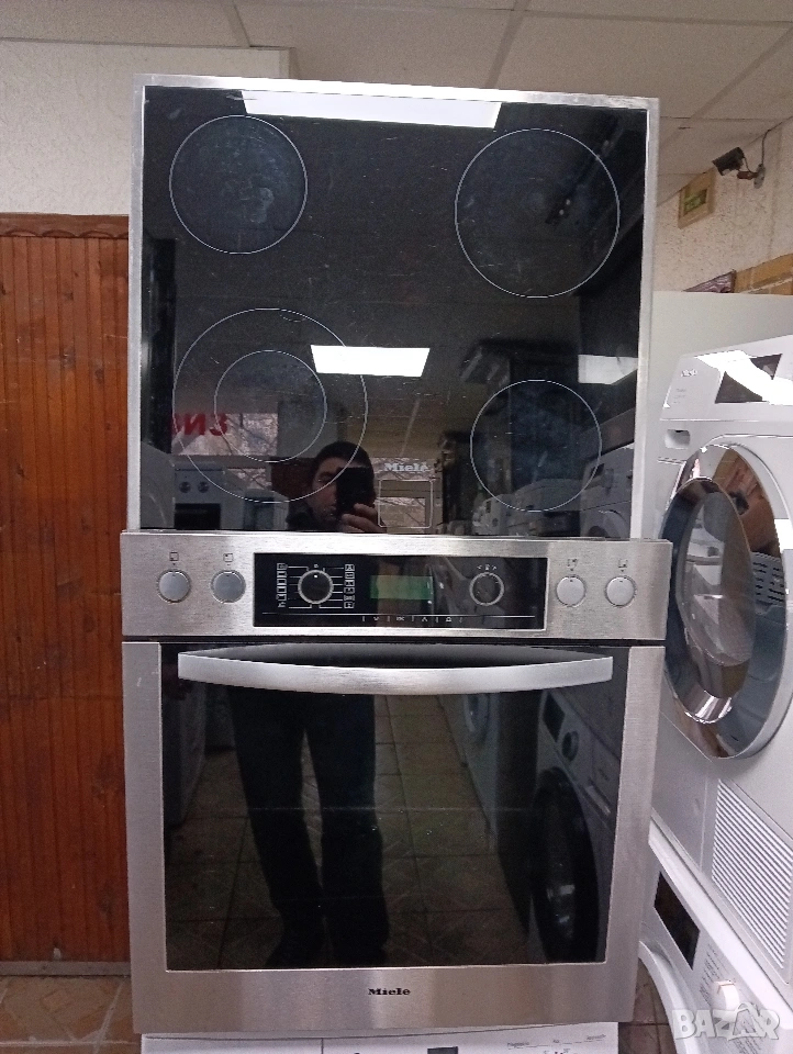 Иноксова печка за вграждане Миеле Miele с две години гаранция Made in Germany!, снимка 1