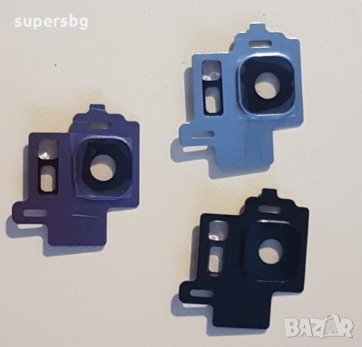 Стъкло камера С пръстен за Galaxy S8  G950F лилав/черен/сребрист, снимка 1