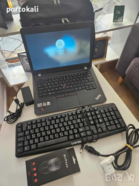 Лаптоп Lenovo Thinkpad E465 AMD A10-8700P / 6GB RAM / 320GB HDD, снимка 1