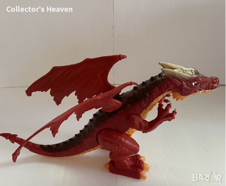Робо-дракон Zuru. Ходеща играчка, със светещи очи и звук., снимка 1