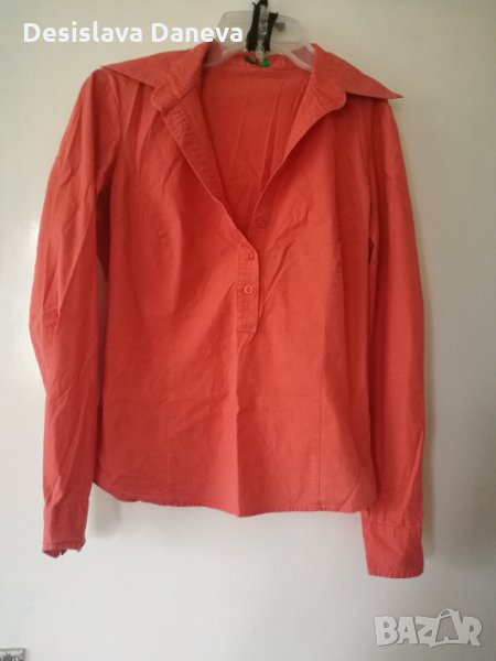 Запазени маркови дамски ризи - Zara Basic, H&M, United Colors of Benetton, снимка 1