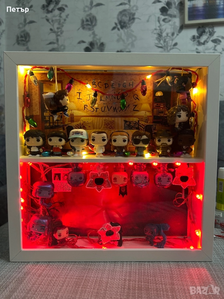 Stranger things kinder joy рамка, снимка 1