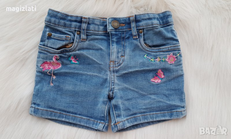 Детски къси дънкови панталони 3-4 години, снимка 1