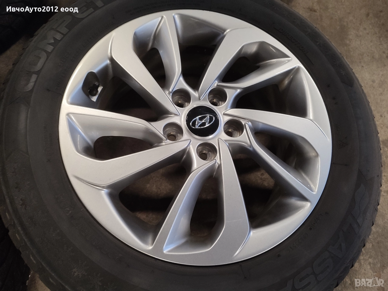 Алуминиеви джанти 17 оригинални Hyundai Tucson , снимка 1