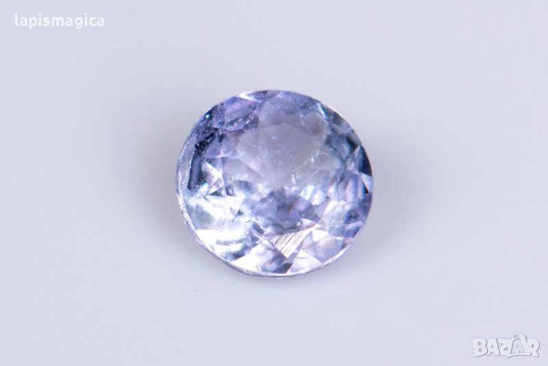 Танзанит 0.24ct 3.7mm кръгла шлифовка #7, снимка 1