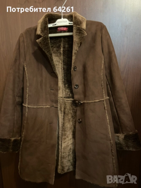 Дамско кожено палто ELEMENTS, снимка 1