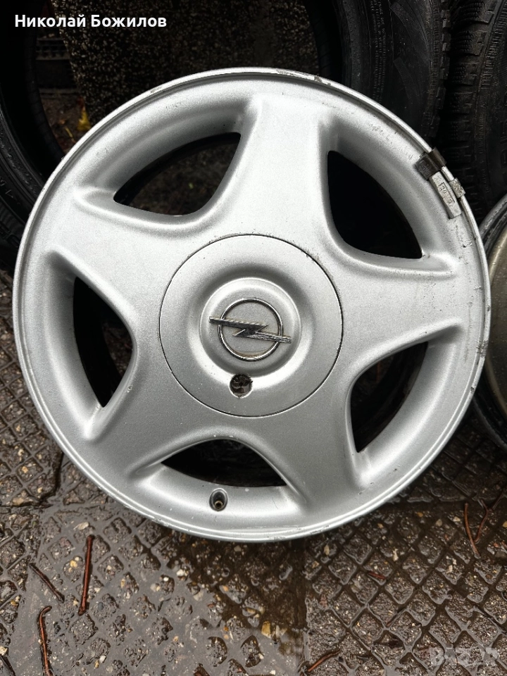 Продавам джанти за Opel 4x100 15 цола без криво или заварки тел: 0876223305, снимка 1