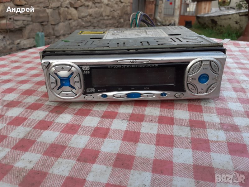 Старо радио,CD player AEG, снимка 1