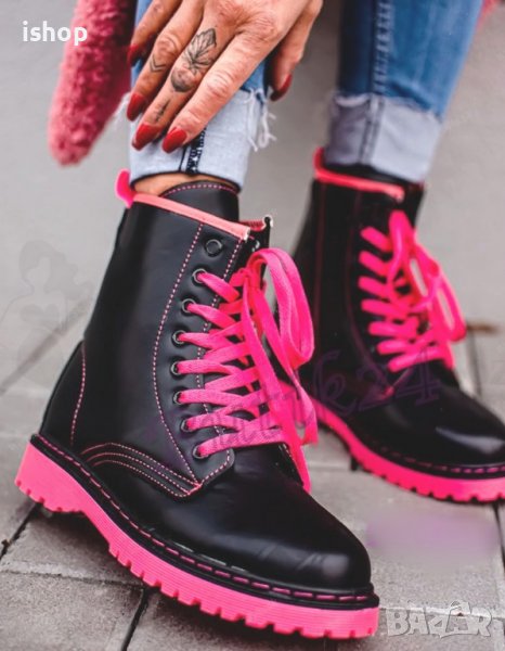 Дамски Боти Black/Pink, снимка 1