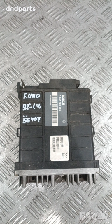 Компютър Fiat Uno 1.4i 1992г. 0280000756 , снимка 1