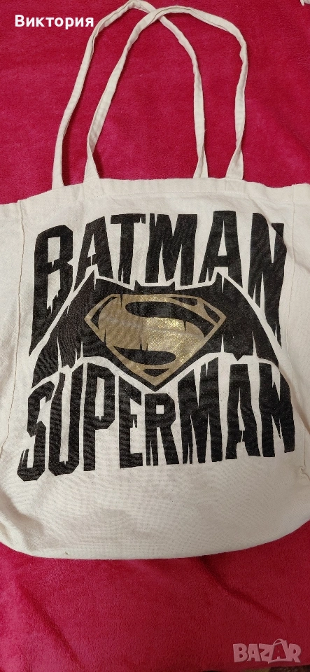 Торбичка от плат Батман / Batman, снимка 1