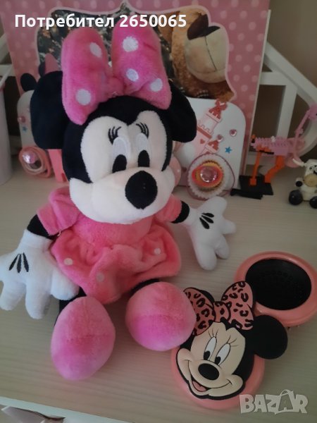 Плюшена Minnie Mouse+ново клинче Мини 116/122см.!, снимка 1