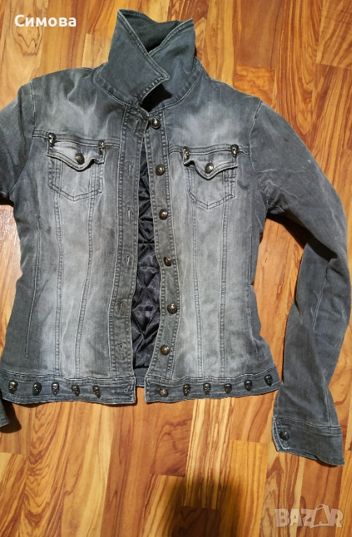 Дънково яке Philipp Plein , снимка 1