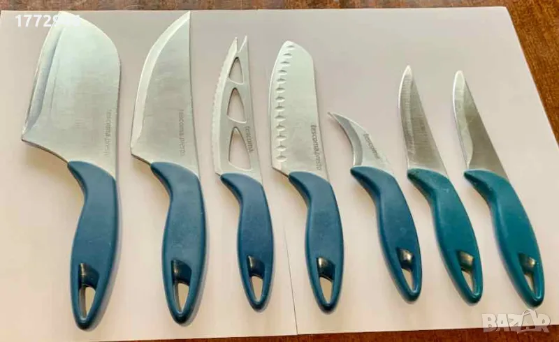 Кухненски ножове Tescoma Италия, к-т 7 бр., снимка 1