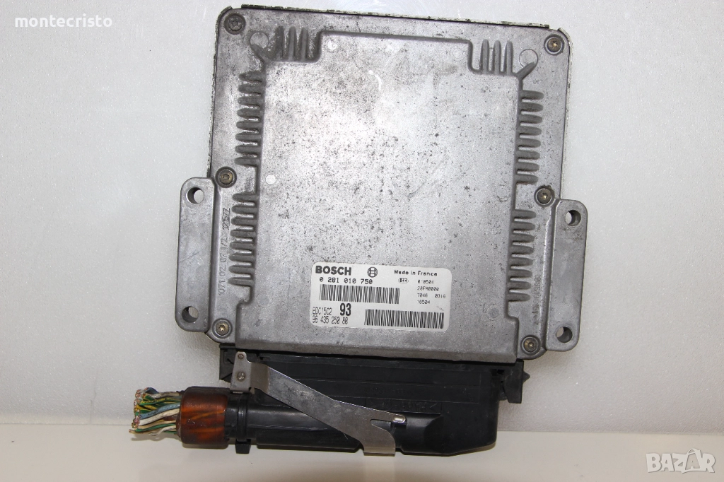 Моторен компютър Citroen Xsara Picasso (1999-2010г.) 0281010750 / 0 281 010 750 / EDC15C2 9643525080, снимка 1