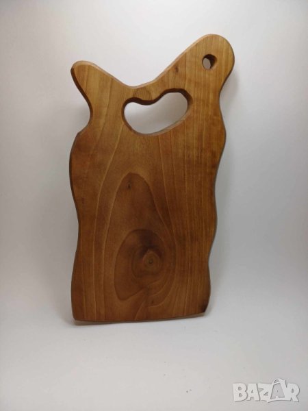 Дъска за мезета от орех с дръжка 40х20см, снимка 1