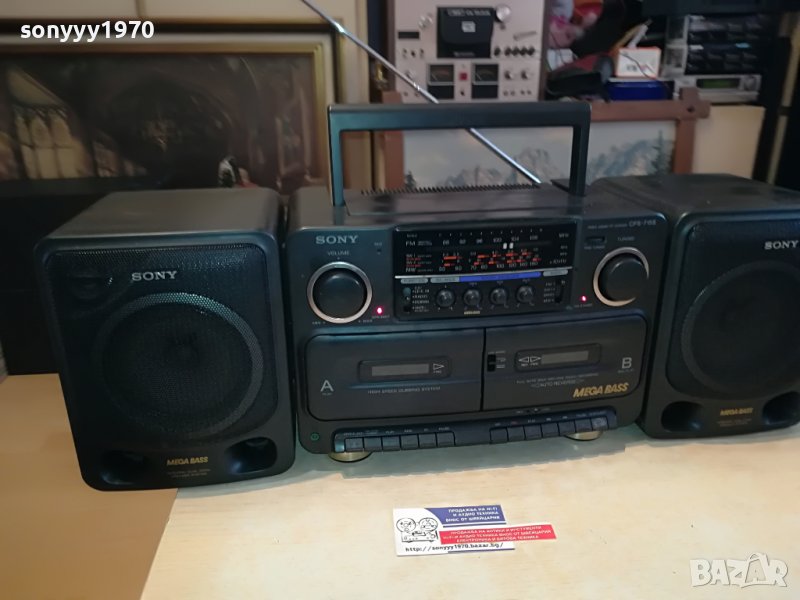 SONY-КАСЕТОФОН 0102231852, снимка 1