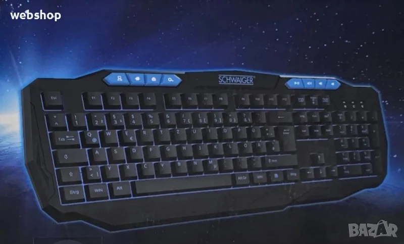 Геймърска Клавиатура за игри  SCHWAIGER GT200, снимка 1