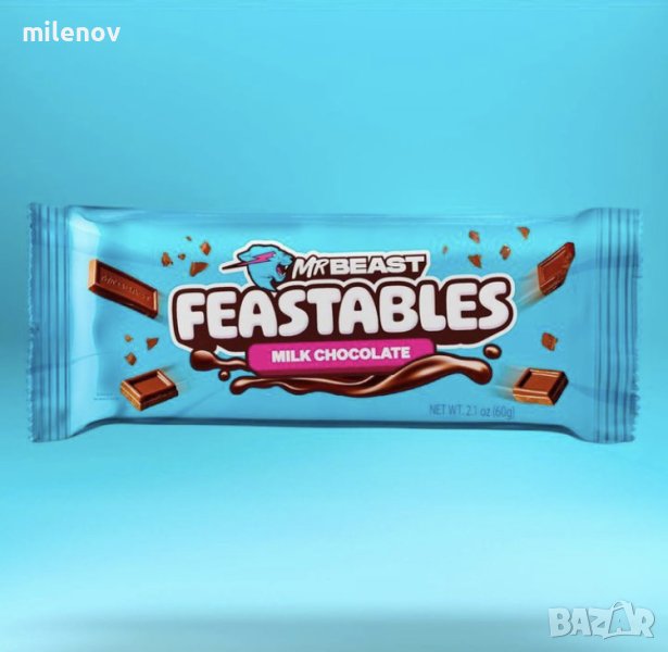 Feastables шоколада на mr beast шоколад, снимка 1