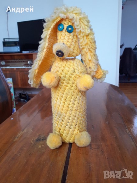 Стара бутилка шише куче, снимка 1