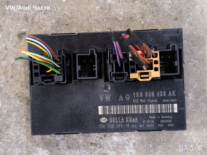 Комфорт модул централно заключване за Голф 5 Volkswagen Golf 5 1K0959433AK, снимка 1