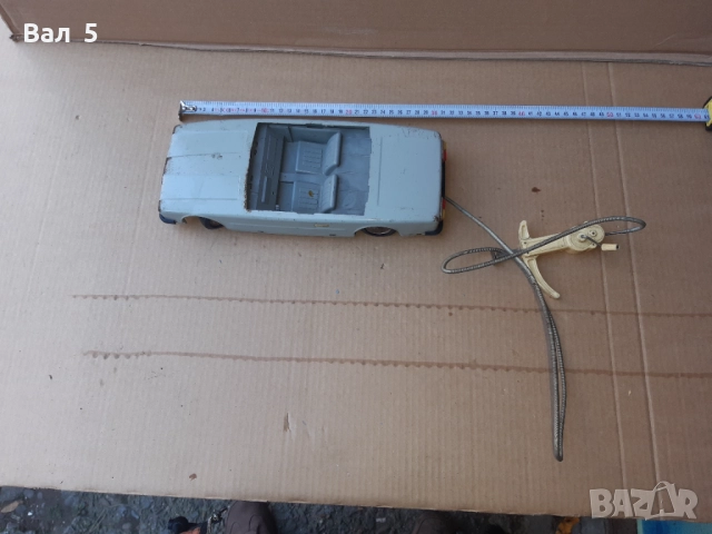 Стара ламаринена количка с дистанционно - СССР