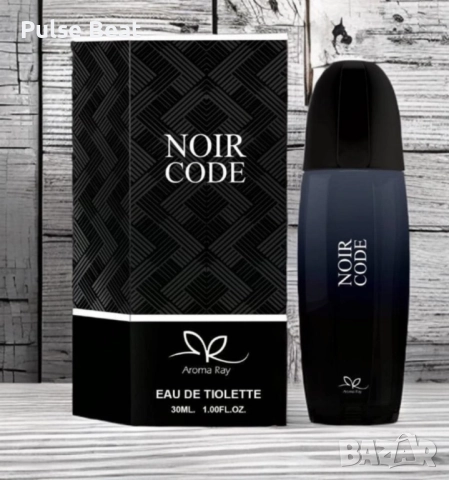 Тоалетна вода за мъже Noir Code Eau De Tiolette, снимка 3 - Мъжки парфюми - 52413212