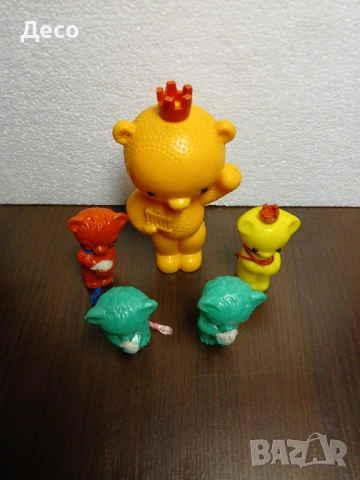 Стари пластмасови играчки мечки ГДР-СССР, снимка 4 - Колекции - 54090230